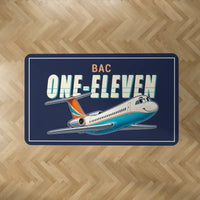Thumbnail for BAC One-Eleven 500 - Cartoon - Rectangle Carpet - Dark Blue