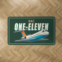 Thumbnail for BAC One-Eleven 500 - Cartoon - Rectangle Carpet - Dark Green