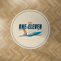 Thumbnail for BAC One-Eleven 500 - Cartoon - Round Carpet - Beige