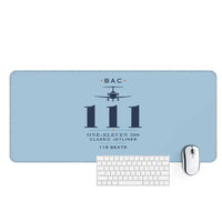 Thumbnail for BAC One-Eleven 500 - Heritage - Desk Mat - Light Blue