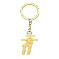 Thumbnail for BAC One-Eleven 500 - Hollow Key Chain - Heritage - Gold