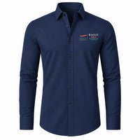 Thumbnail for BAC One-Eleven 500 - Long Sleeve Shirt - Poster - Dark Blue