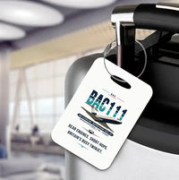 Thumbnail for BAC One-Eleven 500 - Original - Luggage Tag - White