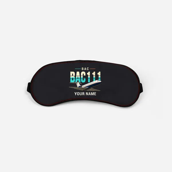 BAC One-Eleven 500 - Original + Name - Sleep Mask - Black