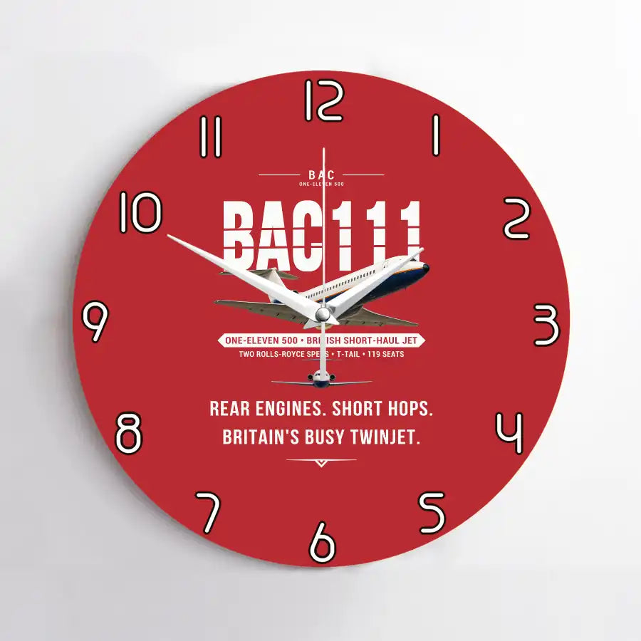 BAC One-Eleven 500 - Original - No Frame - Red