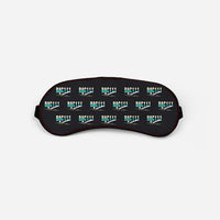 Thumbnail for BAC One-Eleven 500 - Original Pattern - Sleep Mask - Black