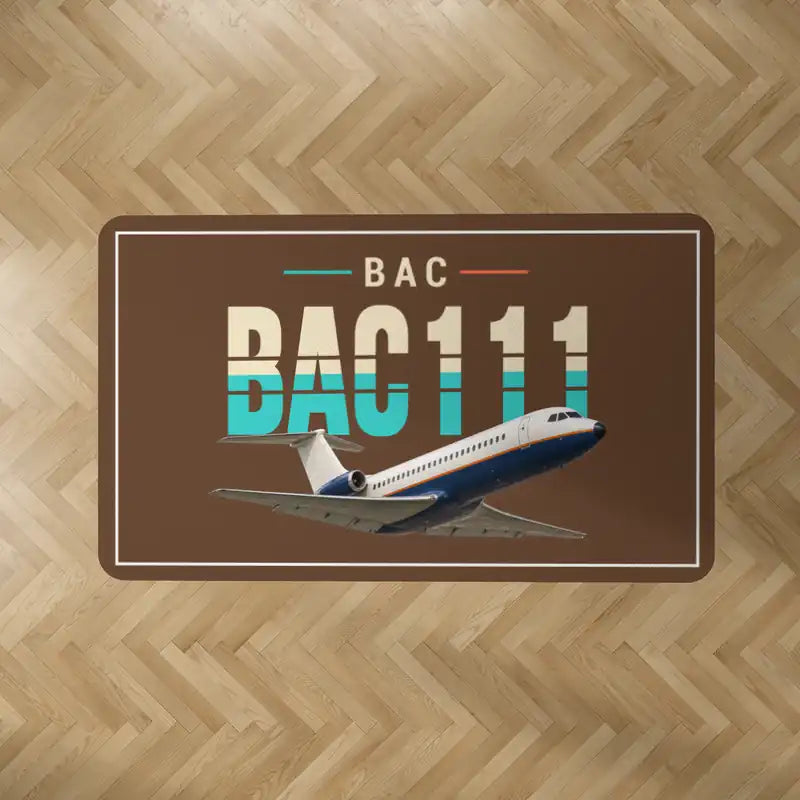 BAC One-Eleven 500 - Original - Rectangle Carpet - Brown