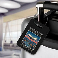 Thumbnail for BAC One-Eleven 500 - Poster - Luggage Tag - Black