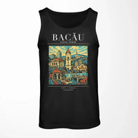 Thumbnail for BACĂU - Poster - Tank Top - Black