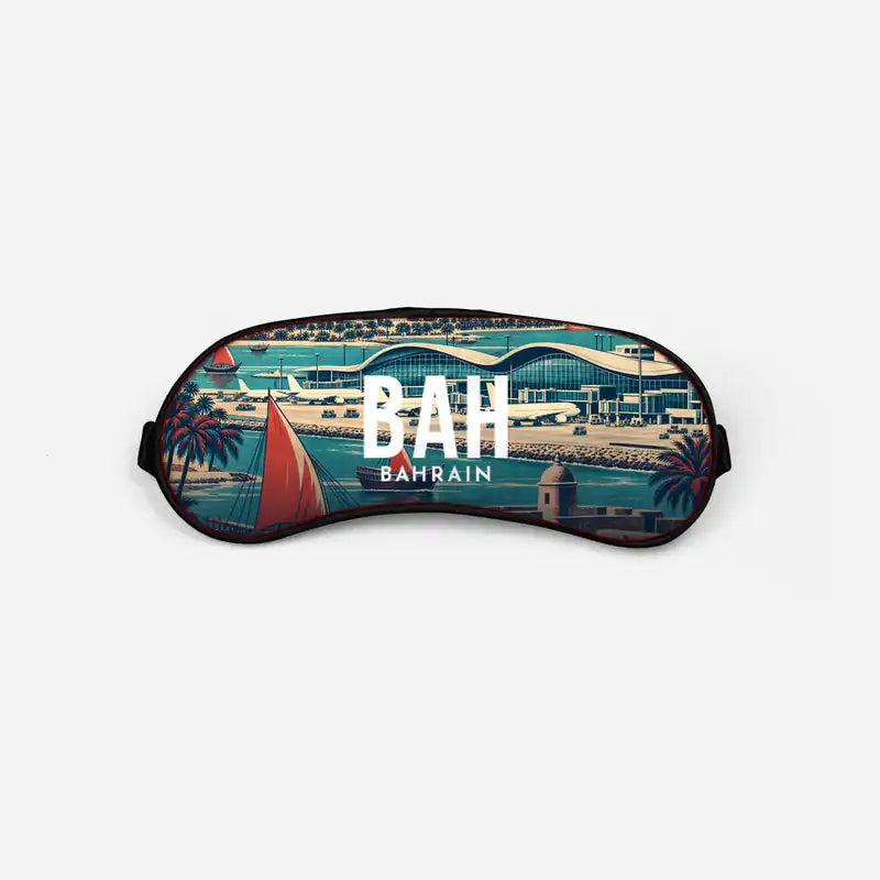 Bahrain International Airport (BAH) Sleep Masks - Sleep Mask - Scene