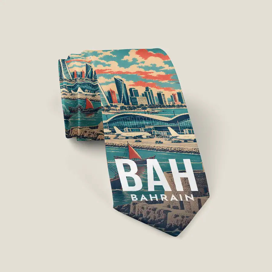 Bahrain International Airport (BAH) Ties - Tie - Scene