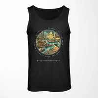 Thumbnail for BANDAR SERI BEGAWAN - Badge - Tank Top - Black