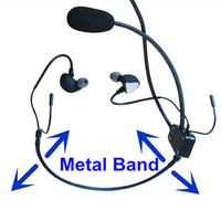 Thumbnail for Black Colour In-ear Aviation Headset Aviation Headphones Passive Noise Cancelling For Pilot And Passenger Students