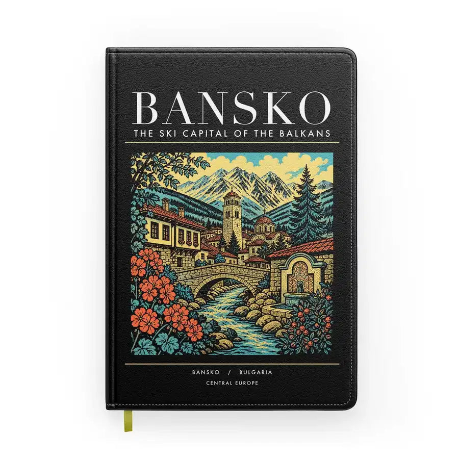 BANSKO - Poster - Notebook - Black
