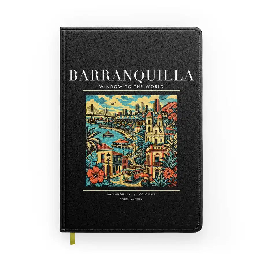 BARRANQUILLA - Poster - Notebook - Black