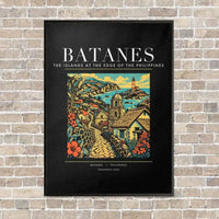 Thumbnail for BATANES - Poster - Canvas Framed - Black