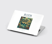Thumbnail for BATH - Poster - MacBook Case - White