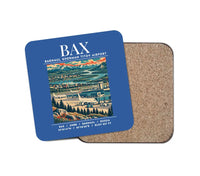 Thumbnail for BAX - Poster - Coaster - Blue
