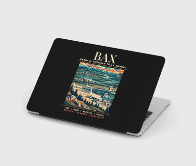 BAX - Poster - MacBook Case - Black
