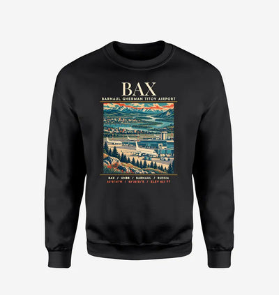 BAX - Poster - Sweatshirt - Black
