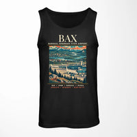 Thumbnail for BAX - Poster - Tank Top - Black