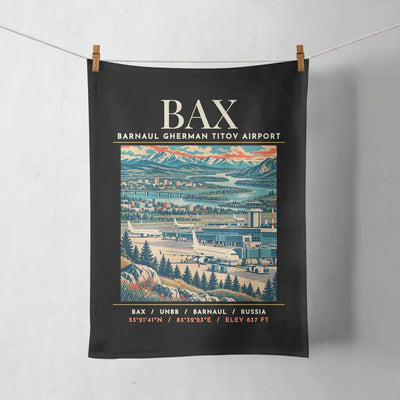 BAX - Poster - Towel - Black