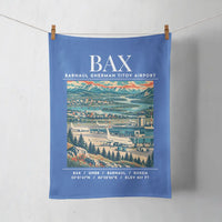 Thumbnail for BAX - Poster - Towel - Blue