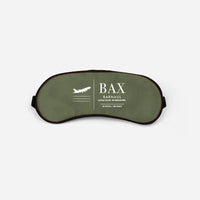 Thumbnail for Barnaul Gherman Titov International Airport (BAX) Sleep Masks - Sleep Mask - Front - Green Army
