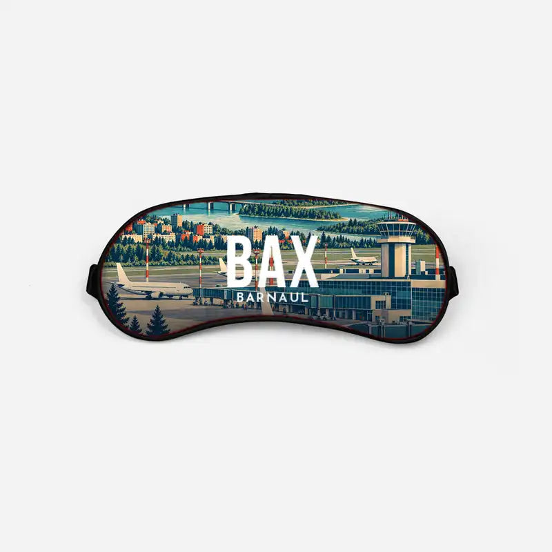 Barnaul Gherman Titov International Airport (BAX) Sleep Masks - Sleep Mask - Scene