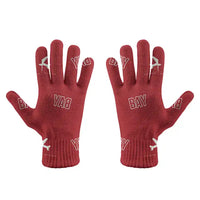 Thumbnail for Baia Mare Airport (BAY) Gloves - Gloves - Full - Pattern - Red