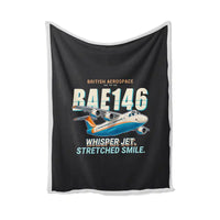 Thumbnail for BAe 146-300 - Cartoon - Blanket - Black