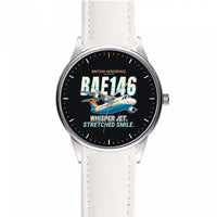 Thumbnail for BAe 146-300 - Cartoon - Leather Strap - White Leather Strap