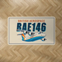 Thumbnail for BAe 146-300 - Cartoon - Rectangle Carpet - Beige