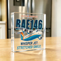 Thumbnail for BAe 146-300 - Crystal Ornament - Cartoon - Kitchen
