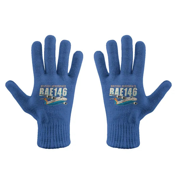 BAe 146-300 - Gloves - Full - Cartoon - Blue