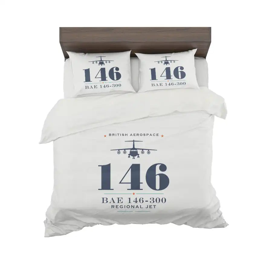BAe 146-300 - Heritage - Bedding Set - White