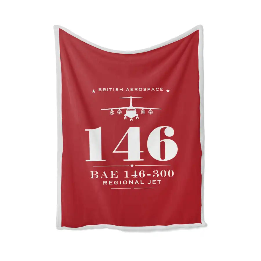 BAe 146-300 - Heritage - Blanket - Red