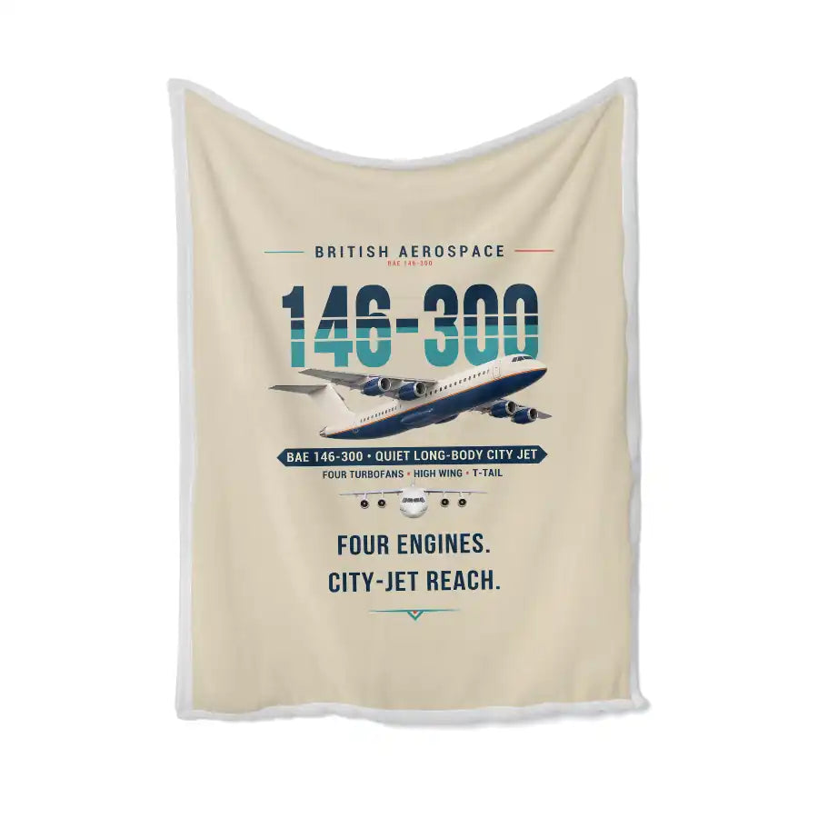 BAe 146-300 - Original - Blanket - Beige