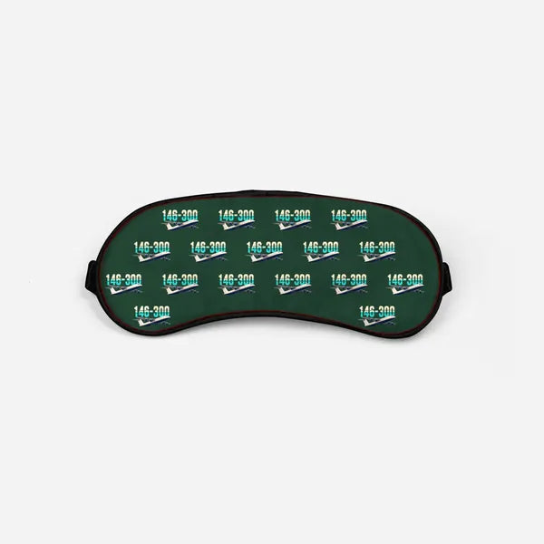 BAe 146-300 - Original Pattern - Sleep Mask - Dark Green