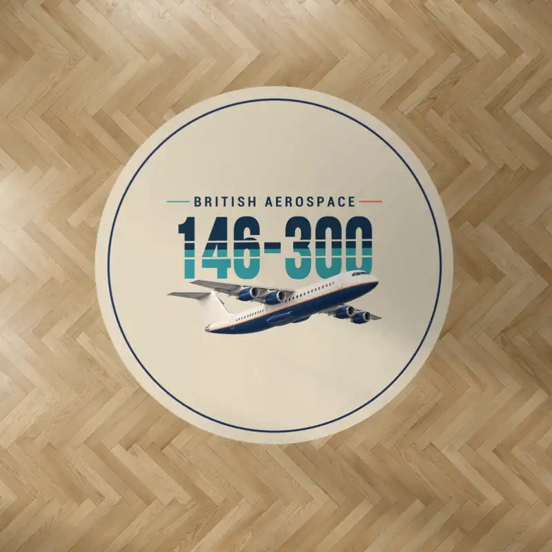 BAe 146-300 - Original - Round Carpet - Beige