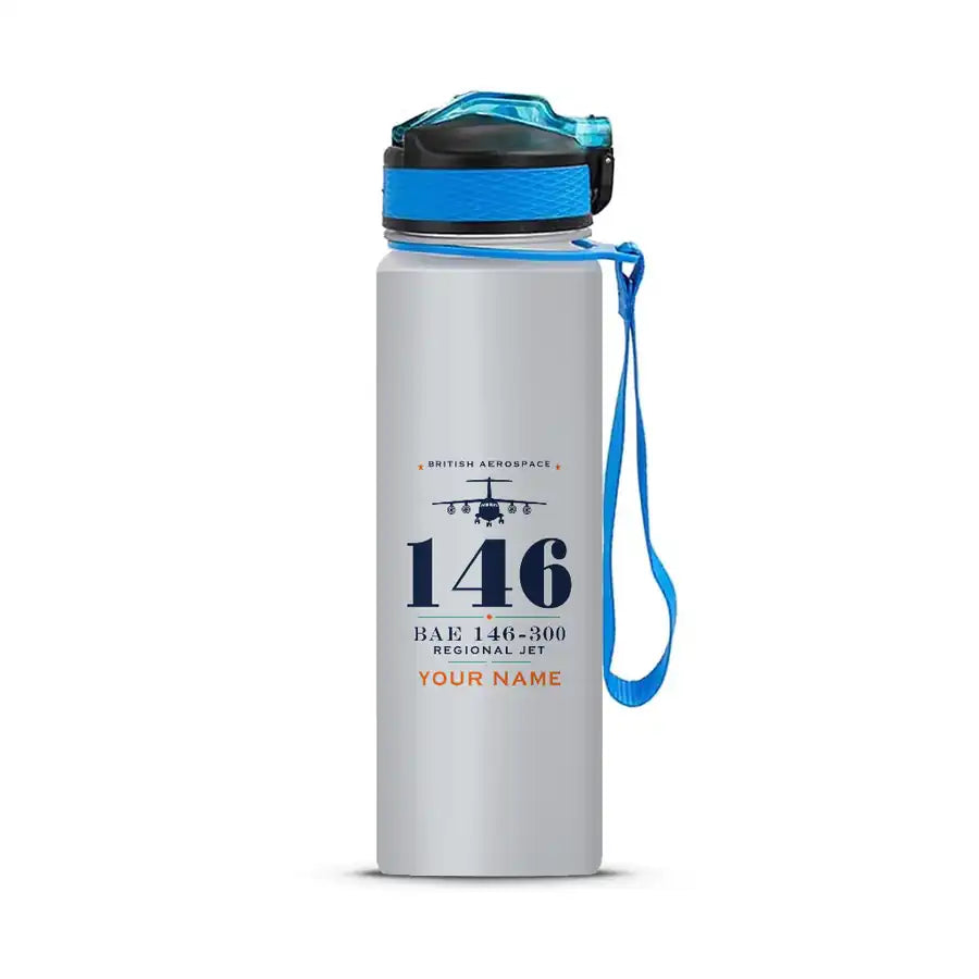 BAe 146-300 - Sports Kettle - Heritage + Name - Light Gray