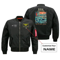 Thumbnail for BBK - Poster - Bomber Jacket - Black + NAME