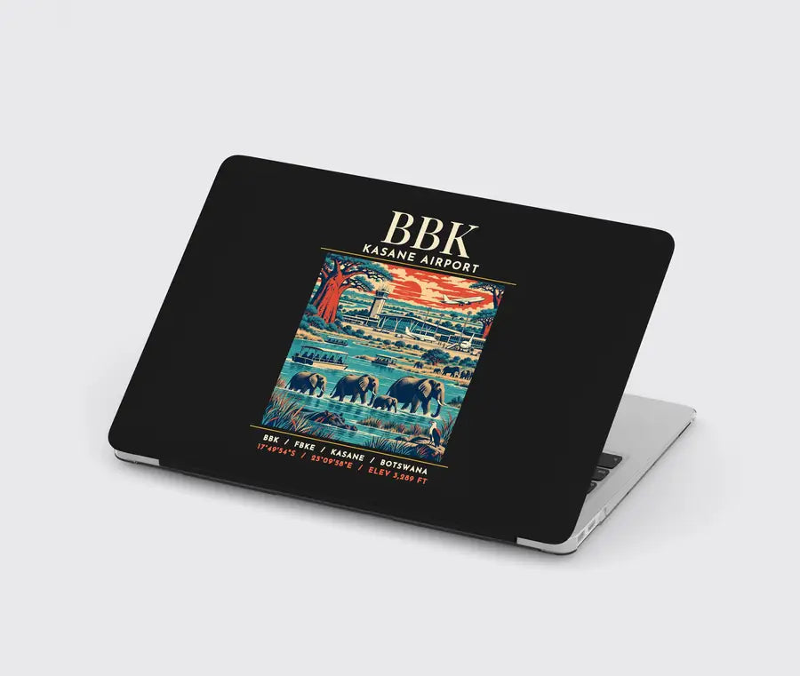 BBK - Poster - MacBook Case - Black