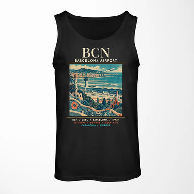 BCN - Poster - Tank Top - Black