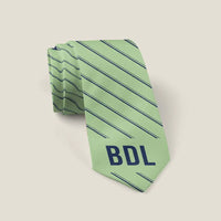 Thumbnail for Bradley International Airport (BDL) Ties - Tie - Stripe - Light Green