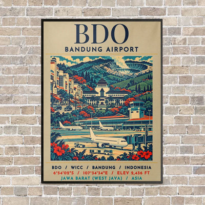 BDO - Poster - Canvas Framed - Beige