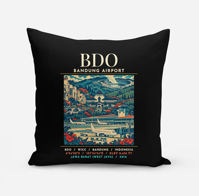 BDO - Poster - Pillow - Black