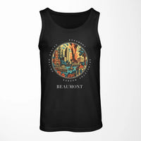 Thumbnail for BEAUMONT - Badge - Tank Top - Black