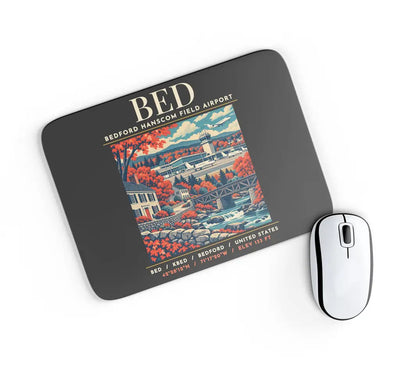 BED - Poster - Mouse Pad - Black