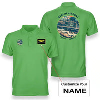Thumbnail for BER - Badge - Double-Side Polo - Light Green + Name